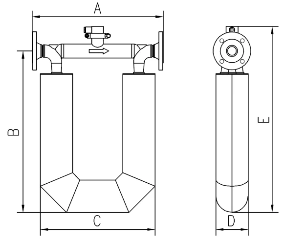 فلومتر جرمی کوریولیس K200 Coriolis Mass Flow Meter - Image 2